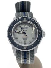 BLANCPAIN×SWATCH ANTARCTIC OCEAN Men's Watch From Japan G0413