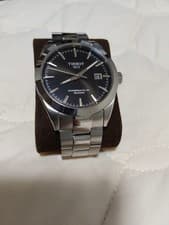 TISSOT POWERMATIC 80 GENTLEMAN Wristwatch Automatic Stainless Steel Black