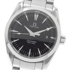 OMEGA Seamaster Aqua Terra 2518.50 Date black Dial Quartz Boy's Watch_953390