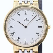 Omega De Ville Quartz White Dial Men's Watch  2RSG MST ABC20630