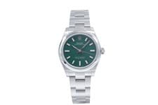 Rolex Oyster Perpetual 31 277200 Stainless Steel Green Dial 2025 Watch w/Papers