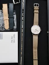 Nomos Glashutte Metro Neomatik 35 Ref. 1106 Automatic Watch - Extra Straps!