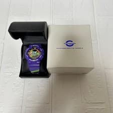CASIO G-SHOCK Evangelion Collaboration Watch Unit-01 Color Purple Green GA-110EV