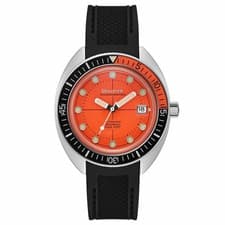 Citizen Bulova Oceanographer Orange Men's Wristwatch - 96B350