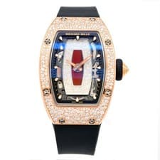 Richard Mille RM07-01 RG 18K Rose Gold Diamond Watch