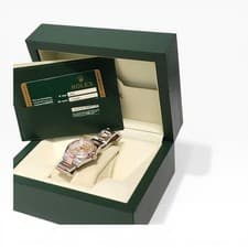 Full Set 2012 Rolex Datejust 31 mm Steel 18K Rose Gold Diamonds Watch 178241