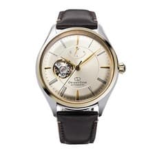 Orient Star Automatic Watch Classic Skeleton Champagne Gold RK AT0201G