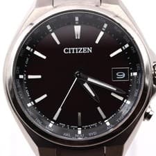 CITIZEN Attesa Eco Drive Solar Men's Watch Titanium Black Dial H149-5118921