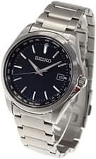 SEIKO Selection SBTM291 Solar Radio Watch Men's Silver F/S w/Tracking# Japan New