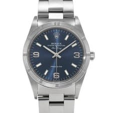 ROLEX Air-King 14010 blue WATCH 707701