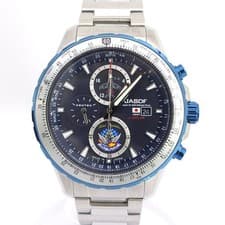 KENTEX Blue Impulse Chronograph Men's Watch From Japan