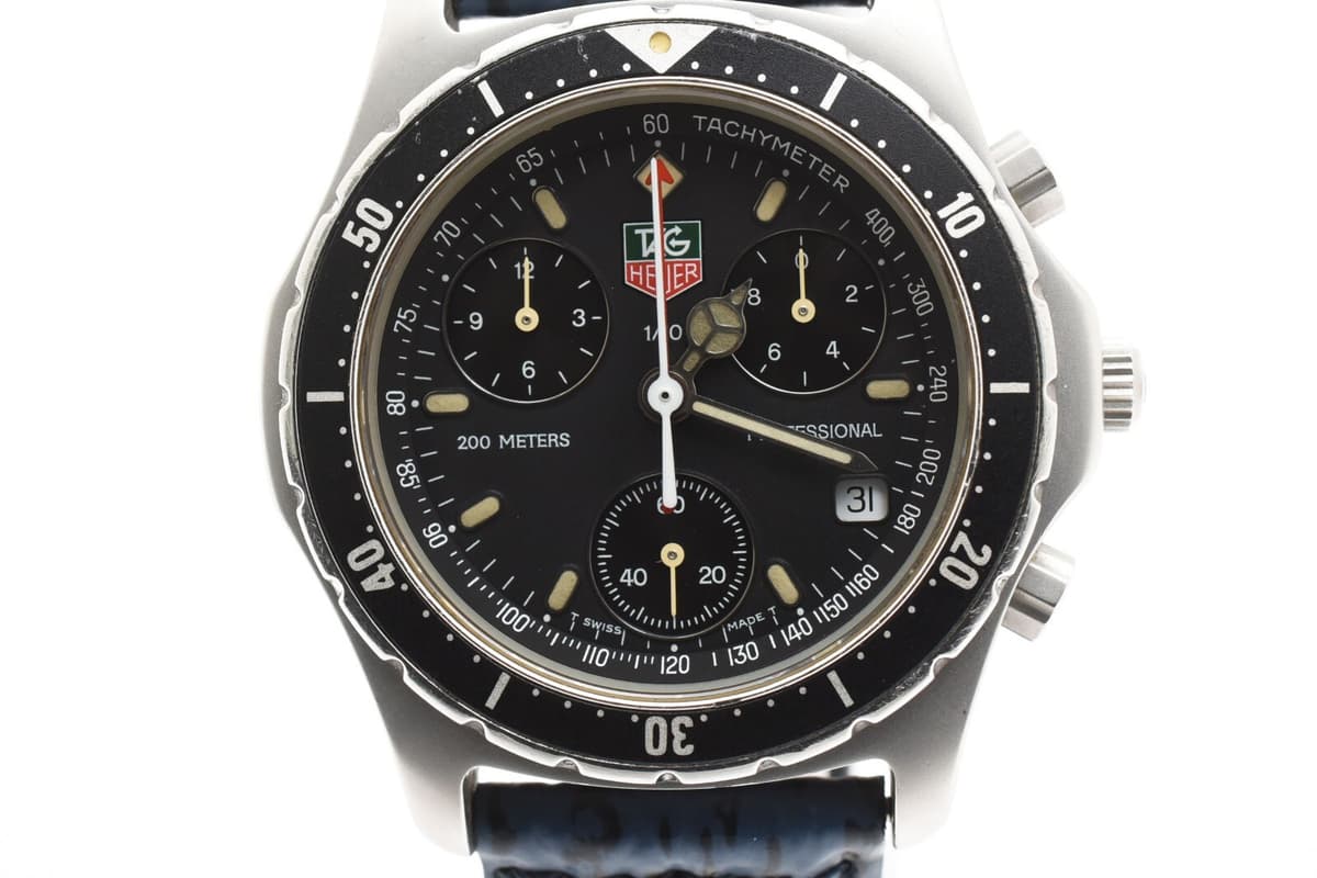 TAG HEUER Professional 2000 CE1112 Vintage Quartz Series Chronograph Men’s watch