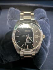 Grand Seiko SBGX061 9F62-0AB0 Black Dial Watch