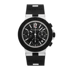 Bvlgari Bvlgari-Bvlgari Aluminium Chronograph Auto 41mm Strap Watch 103868