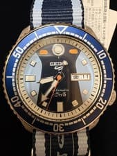 Seiko 5 SRPK37 Sports Super Cub Automatic Mechanical Men's Watch - Unused