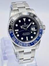 Rolex GMT-Master II 116710BLNR 40mm Batman Ceramic Bezel Oyster Box & Papers