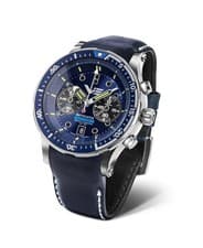 VOSTOK EUROPE Men Analog Casual Watch Classic Dress Blue Dial Waterproof Round S