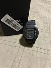 Casio G-SHOCK GW-5000U-1JF 43.2mm Black Resin Case, Preowned, W/ Box And paper