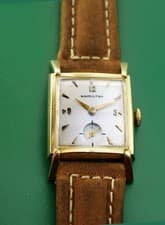 Vintage 1950's HAMILTON TRENT, 22 Jewels, Unusual Dial, Just serviced in  2/2025