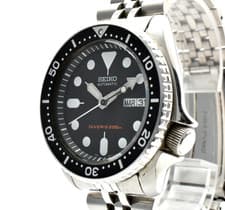 SEIKO SKX007 7S26-0020 Automatic Men's Watch Diver 200m Black Dial Day Date