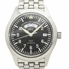 IWC Schaffhausen Pilot's Watch Flieger UTC IW325102 Black Dial Men's GZl1gfzo