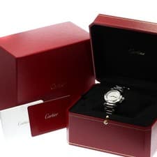 CARTIER PASHA DE CARTIER WSPA0021 30MM SS Quartz Silver Dial #C227