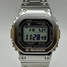 CASIO G-SHOCK GMW-B5000D-1JF Full metal Silver Radio Solar Men's Digital Watch