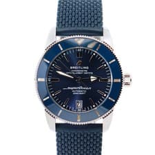 Breitling Superocean 46mm Blue Dial Watch Ref# AB2020161C1S1