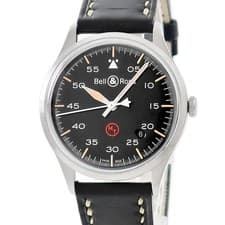 BELL＆ROSS Vintage military BRV1-92 Black Date Automatic mens Watches Mecha