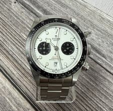 TUDOR Black Bay Chronograph Panda White Dial Watch Full Set 2022