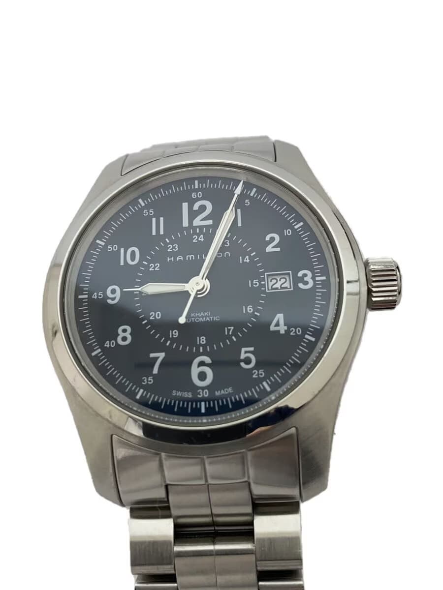 HAMILTON Automatic Watch Analog NVY SLV H706050