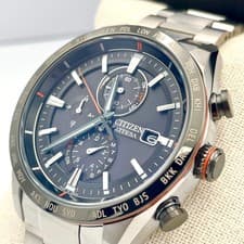 Citizen Attesa Solar Atomic Watch AT818961E Unisex JapanMade wrist 19cm