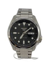 Seiko Automatic Watch 4R36-08L0 Analog Black Used