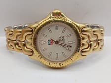Tag Heuer Professional Gold Tone S94.013-1 Mid Size Watch 34mm