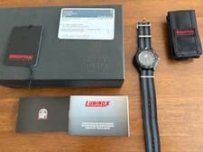 Luminox Briefing EDIFICE Watch Military Style Analog Quartz