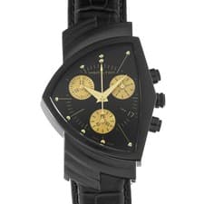 Hamilton HAMILTON entura H24402730 Black Men's Watch Hamilton Watch Luxury