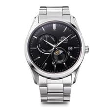 ORIENT SUN & MOON Automatic Watch RN AK0302B Stainless Steel Mens Wrist
