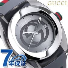 Gucci YA137109A Men's Watch Swiss Made Gray Silver 46mm