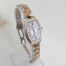 Seiko LUKIA Lady Gold Solar Radio Wave Watch Diamond 7Style Used From Japan