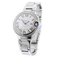 CARTIER BALLON BLEU DE CARTIER W4BB0023 33mm SS Automatic Silver Dial #C026