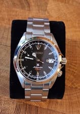 Seiko Prospex Alpinist Men's Automatic Date Black Dial Watch 39.5mm SBDC087