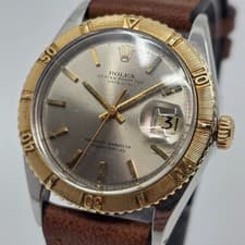 Rolex Vintage 1625 Thunderbird Datejust Two Tone SS 14k