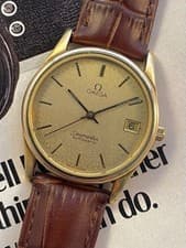 Vintage OMEGA “Darwin” 1984 Seamaster Automatic 166.0281 Cal. 1110 Running! 33mm