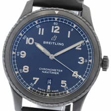BREITLING M17314 Navitimer 8 Black Steel Date Automatic Men s 893671 Used