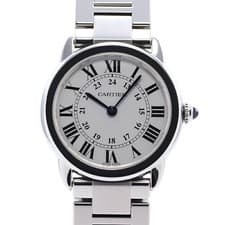 Cartier Ronde Solo de  W6701004 Ladies' Silver Stainless Steel Watch 29mm Silver