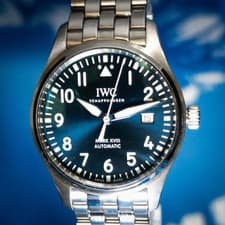 2021 IWC Pilot's Watch Blue Dial IW327016 Le Petit Prince Mark XVIII - Full Set