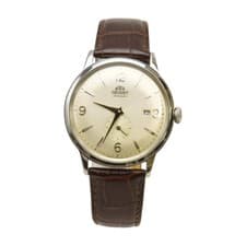 ORIENT Classic Watch Small Second Hand Siler DialChampagne Gold Men's j_p