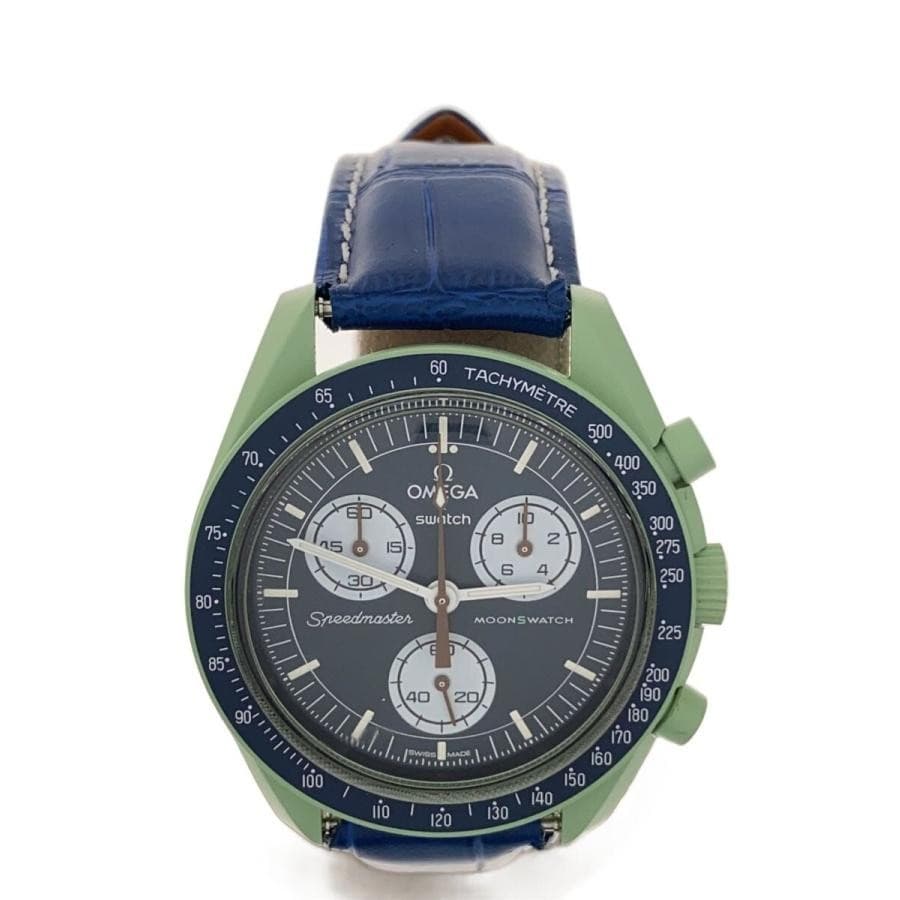 SWATCH◆Watch/Analog/BLU/BLU