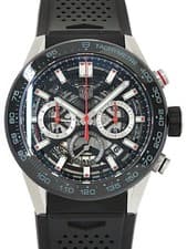 TAG Heuer Carrera Calibre Heuer 02 Automatic Chronograph Watch CBG2A10 45mm