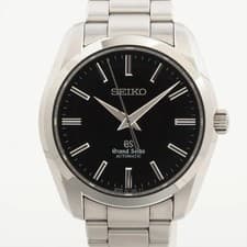 Grand Seiko Mechanical SBGR101 SS SS AT black dial